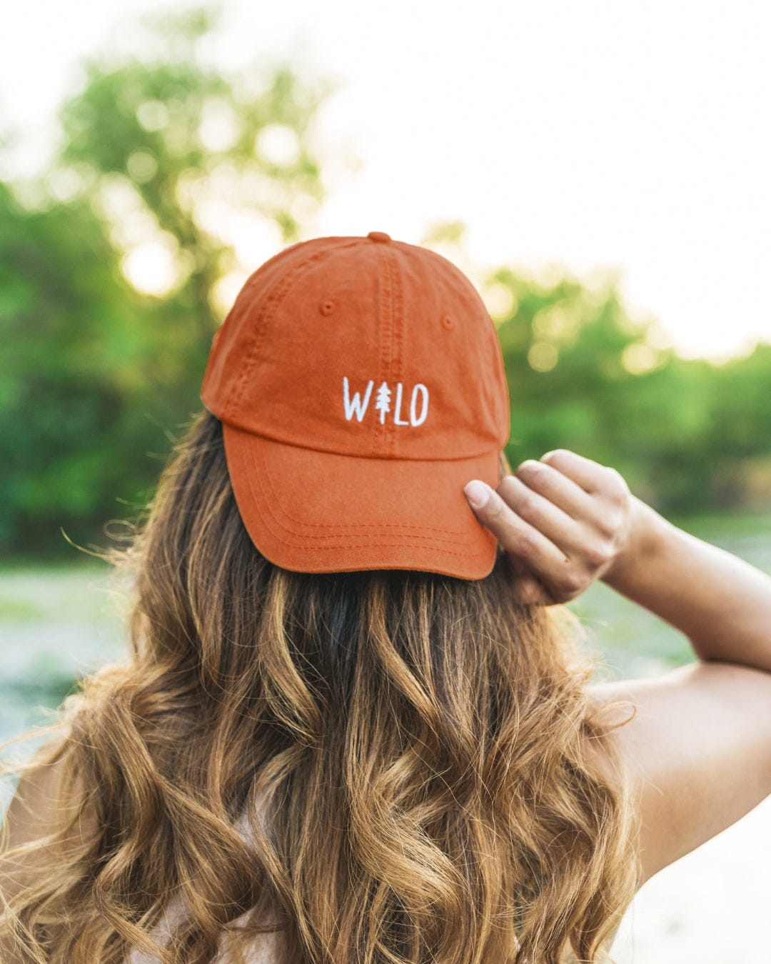 Keep Nature Wild Hat Wild Pine Dad Hat | Burnt Orange