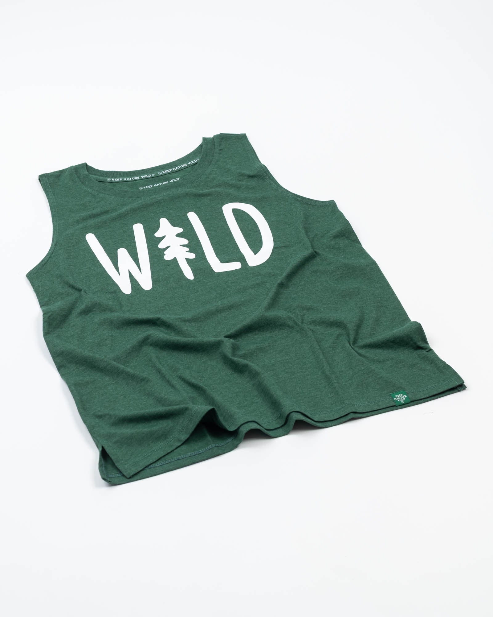 Keep Nature Wild Tank Wild Pine Women's Muscle Tank | Heather Forest