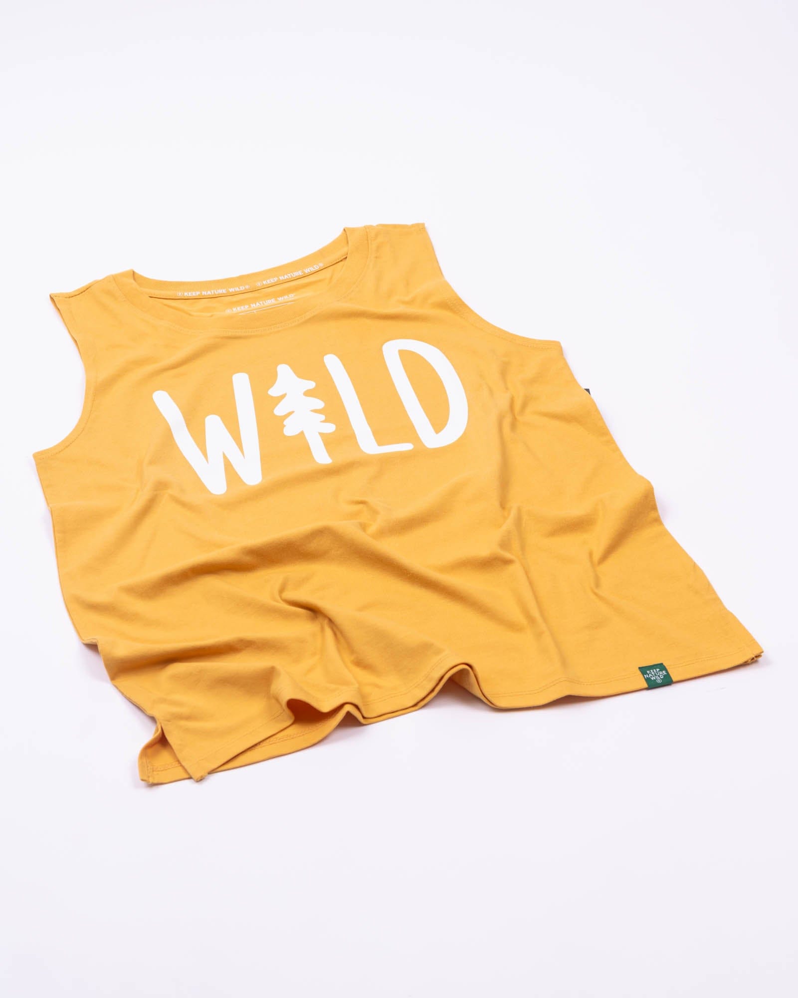 Keep Nature Wild Tank Wild Pine Women's Muscle Tank | Mustard