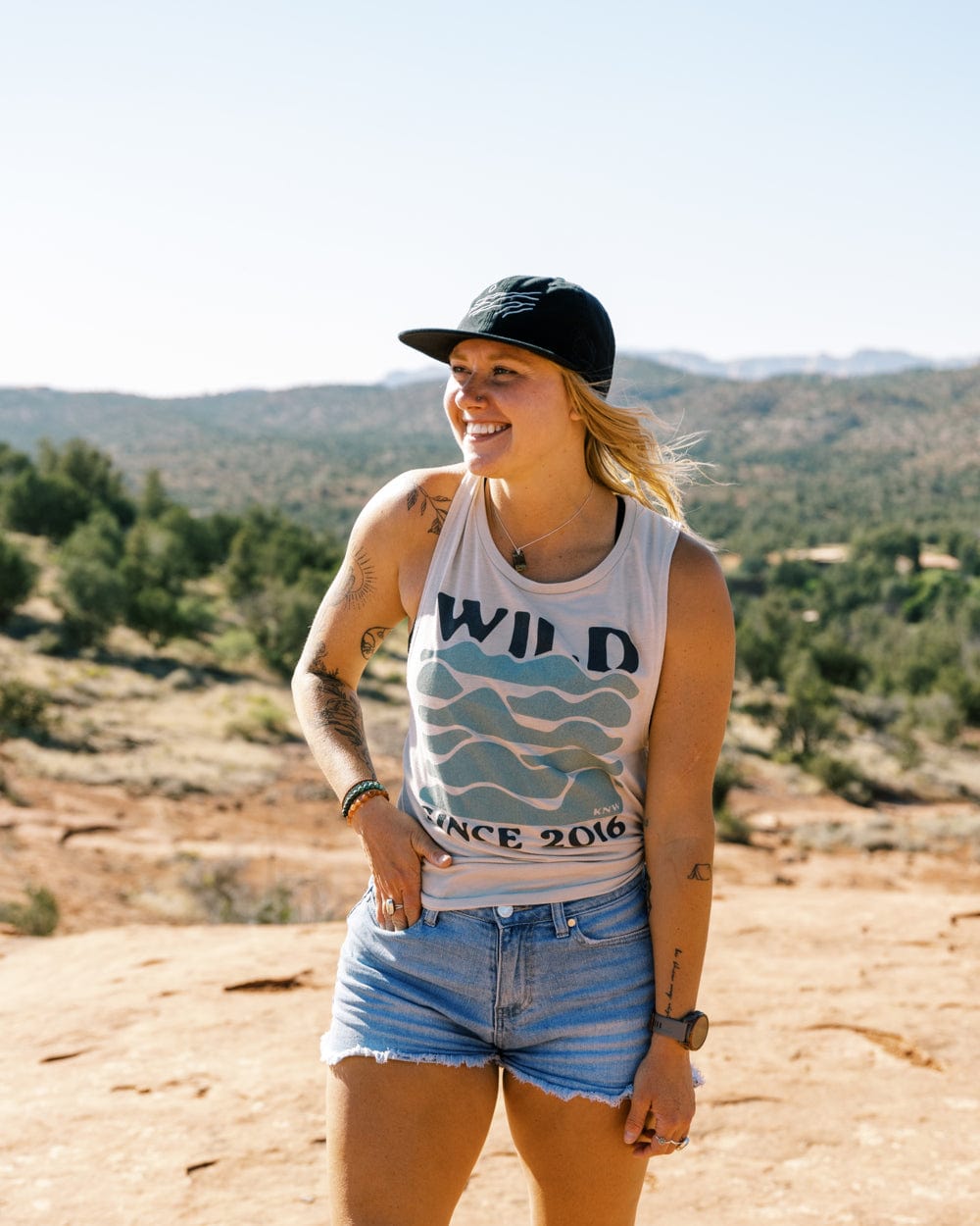 Keep Nature Wild Wild Sierra Women’s Muscle Tank | Dust