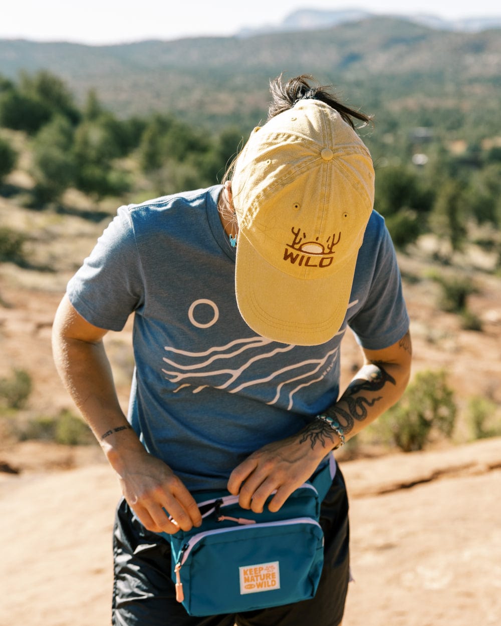 Keep Nature Wild Wild Sol Dad Hat | Sunshine