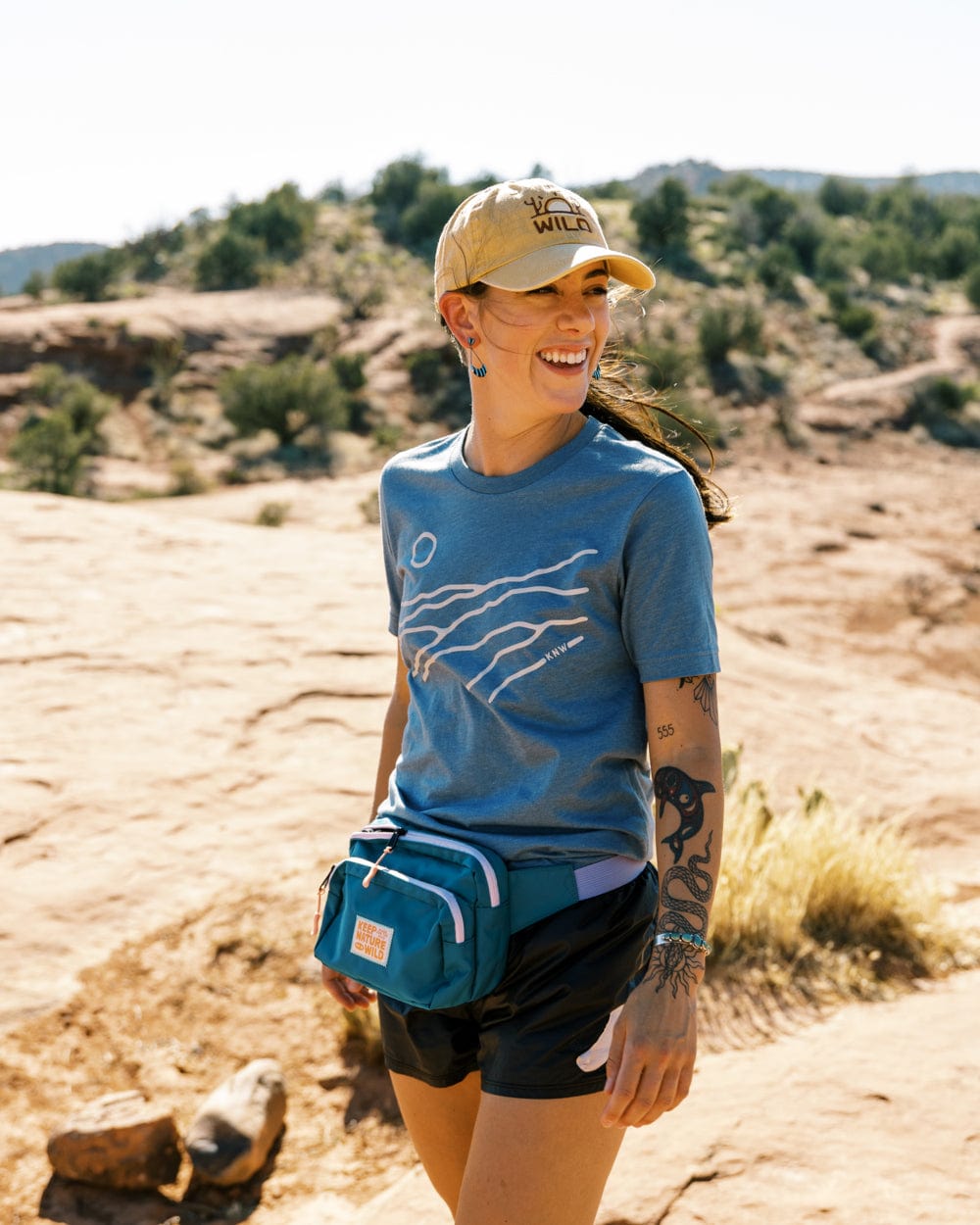 Keep Nature Wild Wild Sol Dad Hat | Sunshine