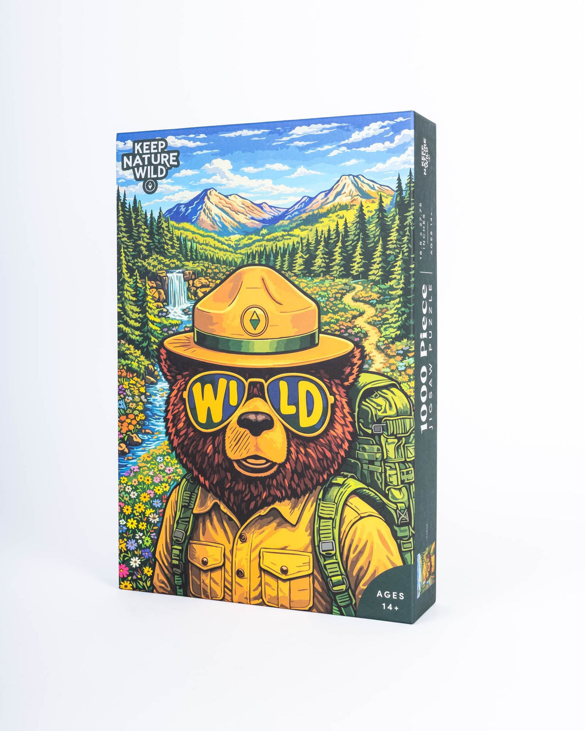 Keep Nature Wild Puzzle Wildbear Puzzle | 18.5 x 27.75" | 1000 Piece
