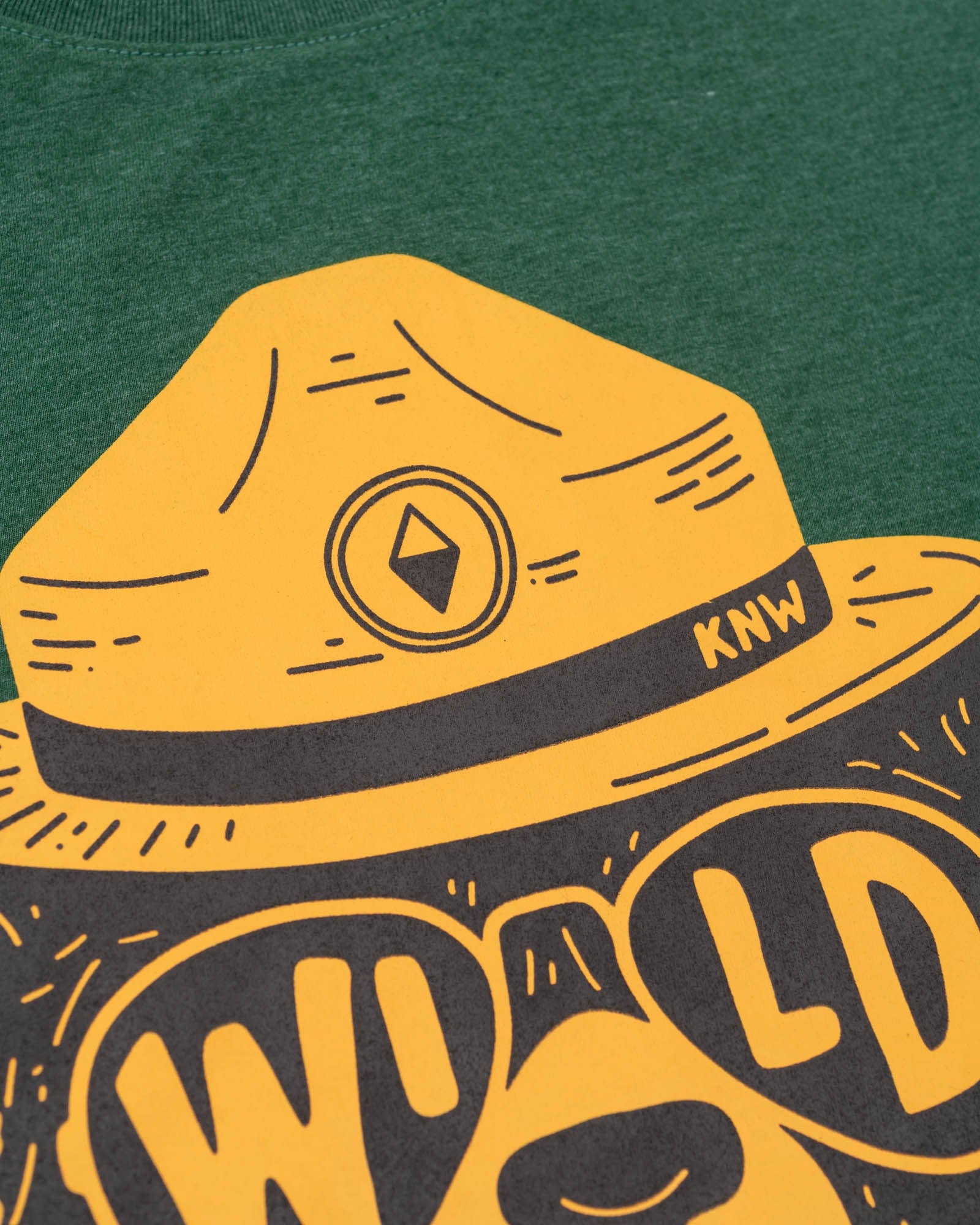 Keep Nature Wild Tank Wildbear Women's Muscle Tank | Heather Forest