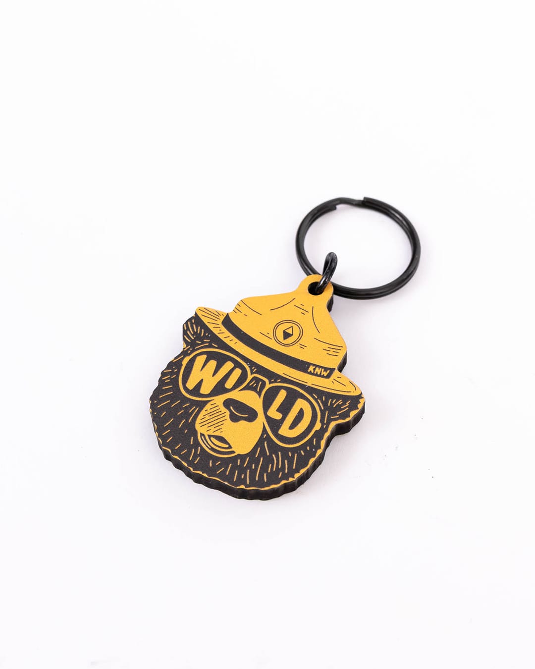 Keep Nature Wild Key Ring Wildbear | Wood Key Ring