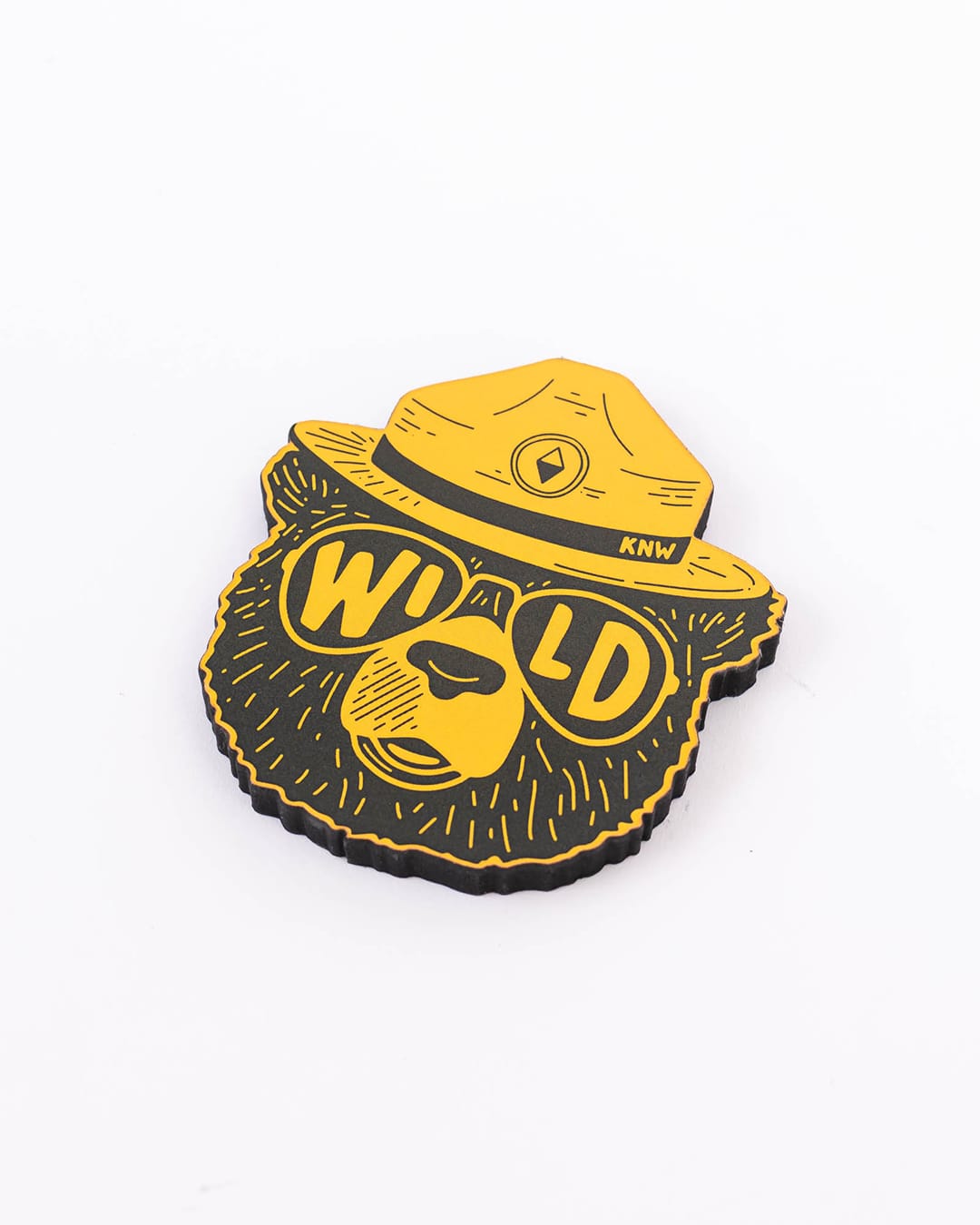 Keep Nature Wild Magnet Wildbear | Wood Magnet