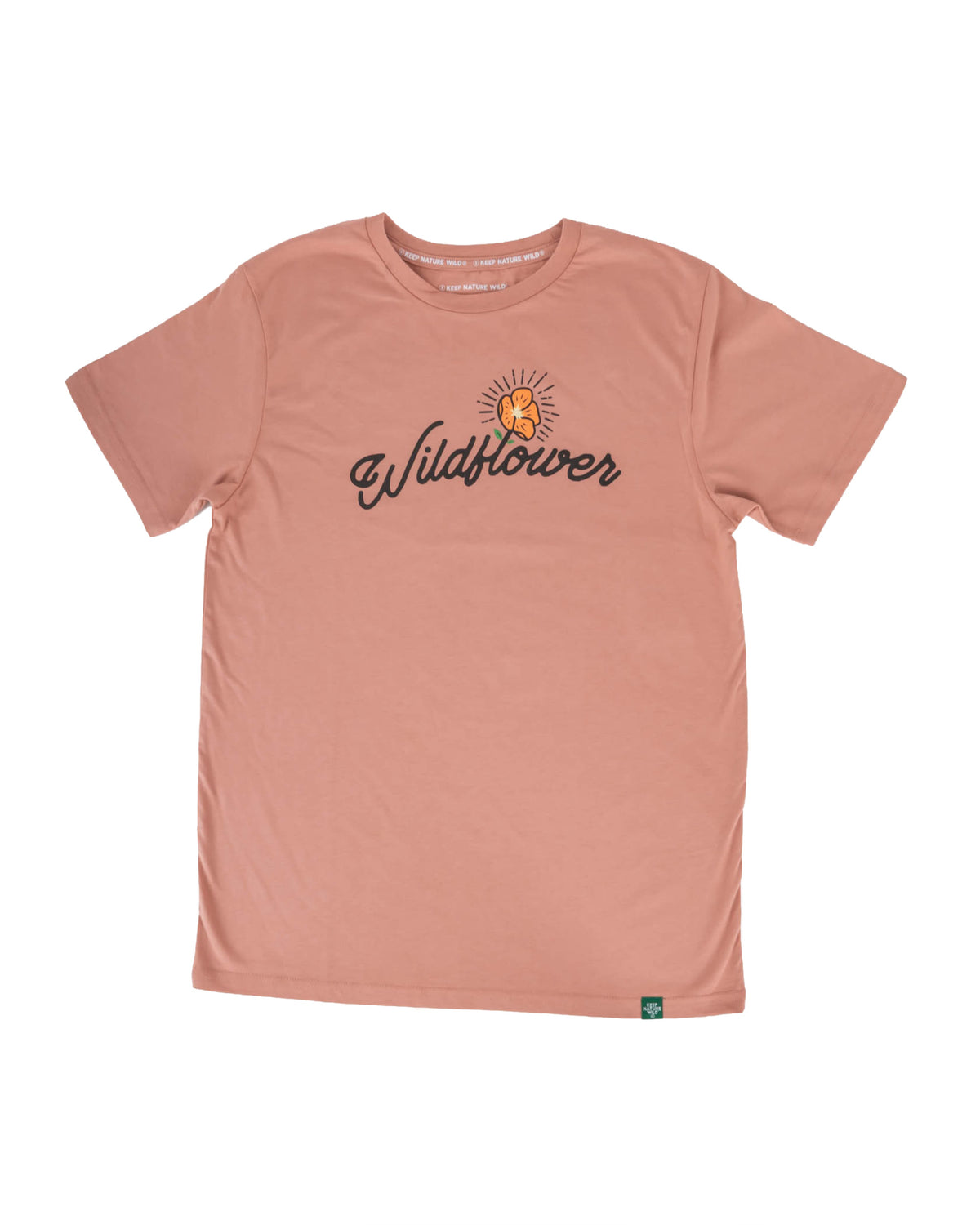Keep Nature Wild Tee Wildflower | Unisex Tee | Canyon Rose