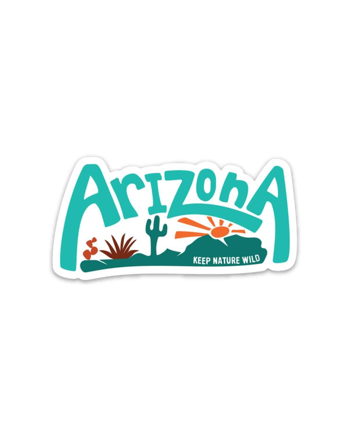 Arizona Landscape | Sticker - Keep Nature Wild