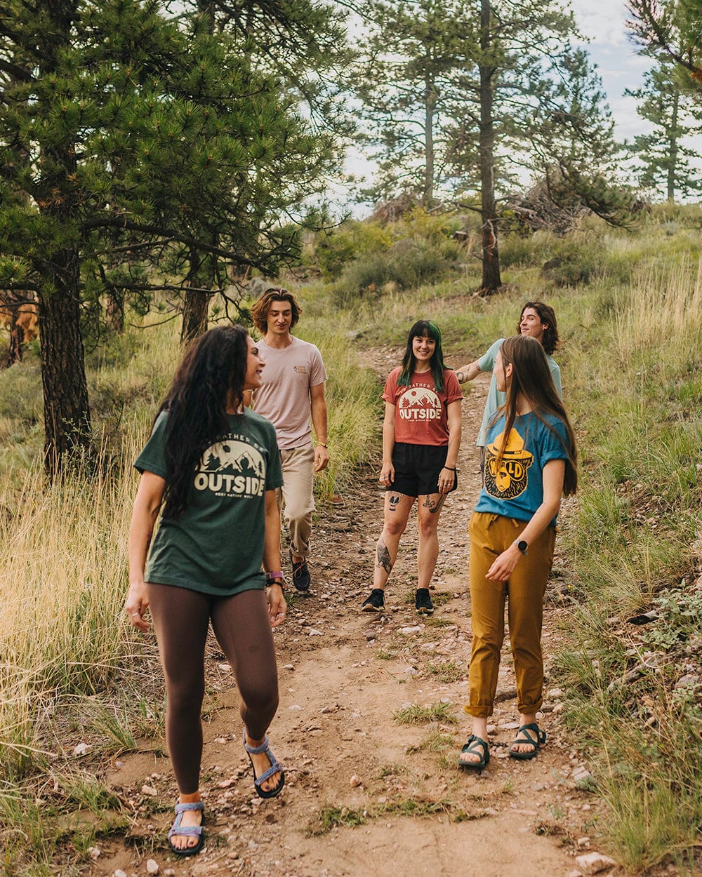 Keep Nature Wild Tee Be Outside Unisex Tee | Forest