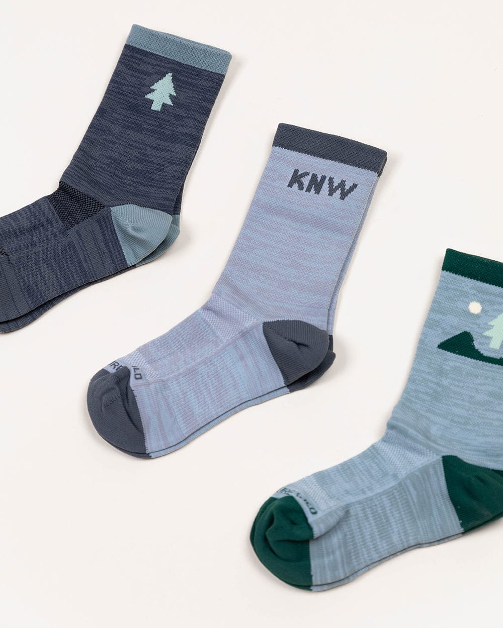 Keep Nature Wild Socks Camp & Trail Mid Socks 3-Pack