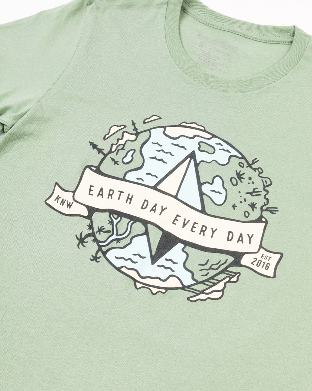 Keep Nature Wild Tee Earth Day Every Day Unisex Tee | Sage