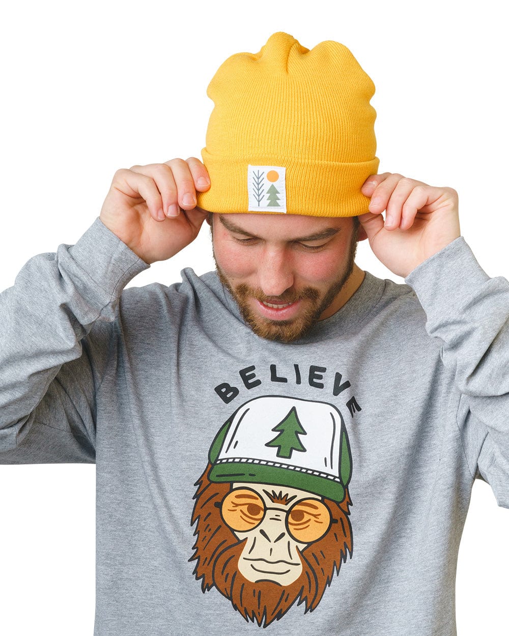 Keep Nature Wild Beanie Evergreen Cuffed Beanie | Gold