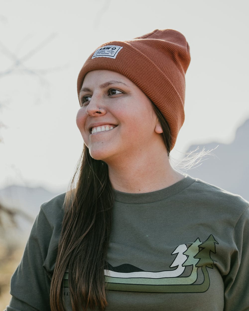 Keep Nature Wild Beanie Expedition Cuffed Beanie | Copper