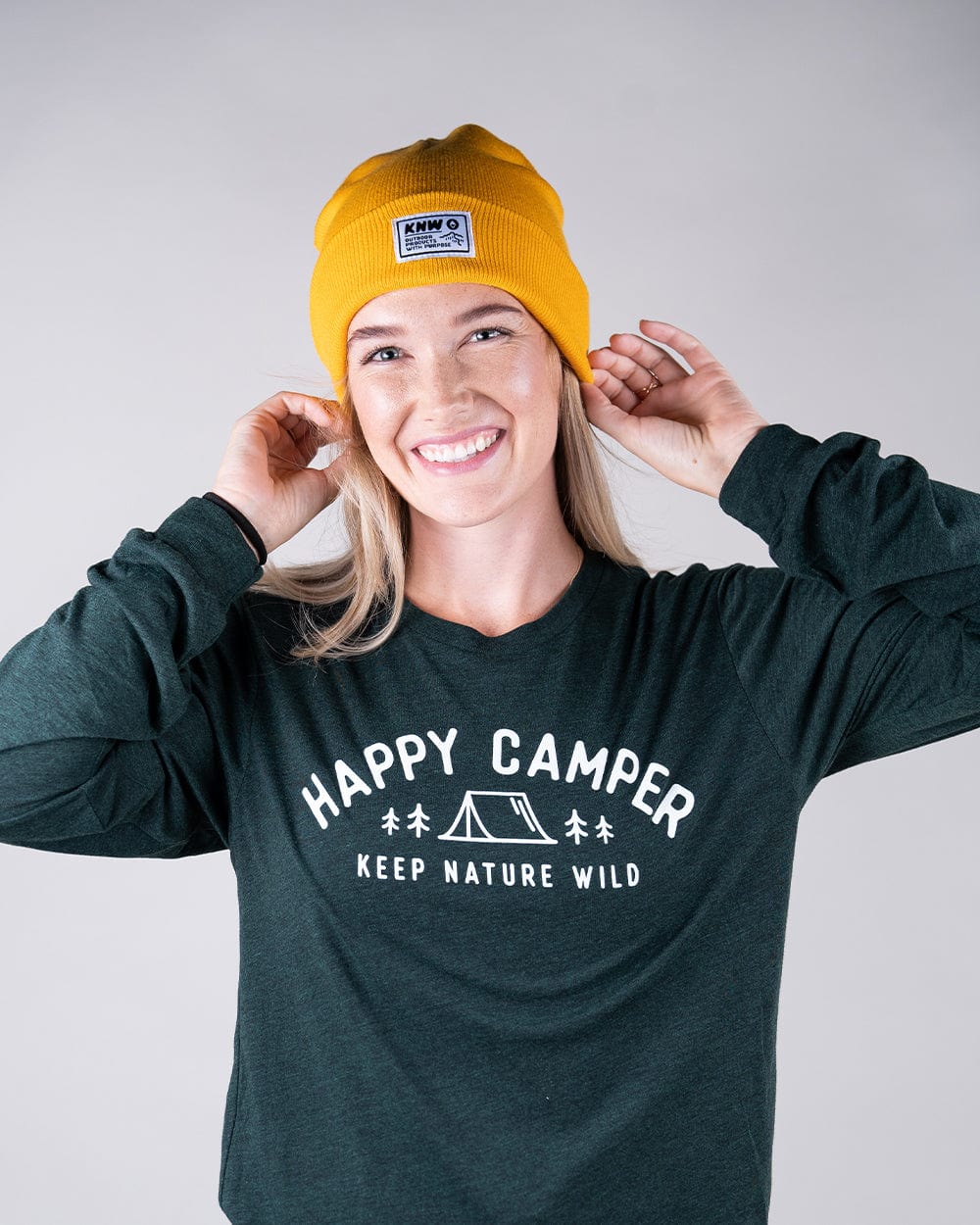 Keep Nature Wild Beanie Expedition Cuffed Beanie | Gold
