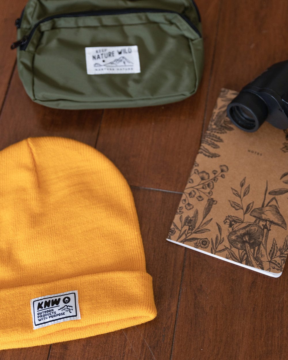Keep Nature Wild Beanie Expedition Cuffed Beanie | Gold