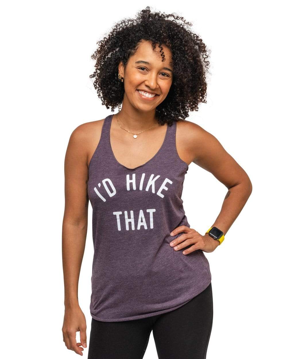 Keep Nature Wild Tank I'd Hike That Racerback Tank | Amethyst