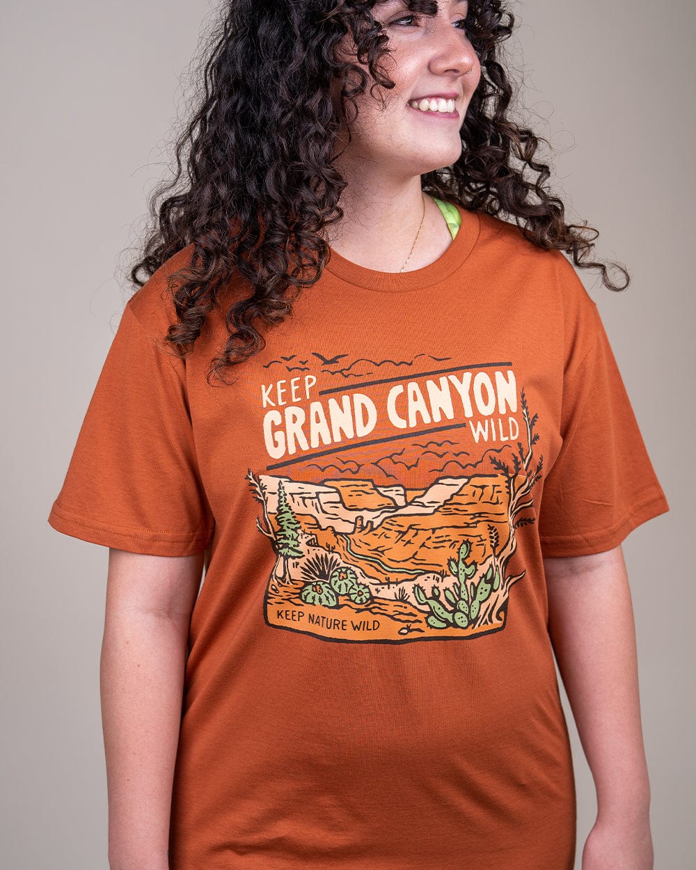Keep Nature Wild Tee Keep Grand Canyon Wild Unisex Tee | Copper