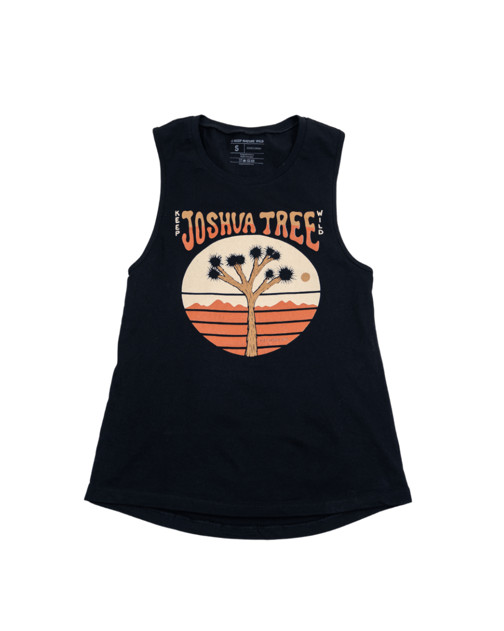 Keep Nature Wild Tank Keep Joshua Tree Wild Muscle Tank | Black