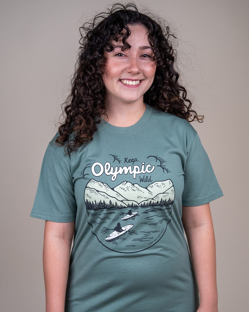 Keep Nature Wild Tee Keep Olympic Wild Unisex Tee | Sage