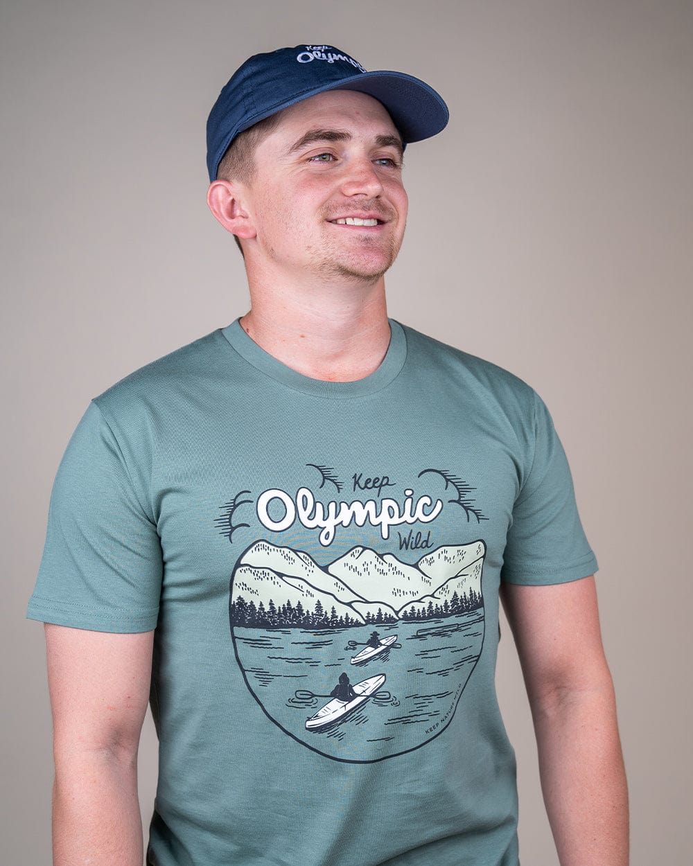 Keep Nature Wild Tee Keep Olympic Wild Unisex Tee | Sage