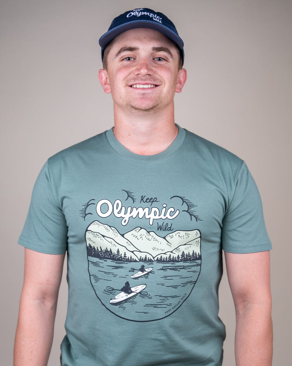 Keep Nature Wild Tee Keep Olympic Wild Unisex Tee | Sage