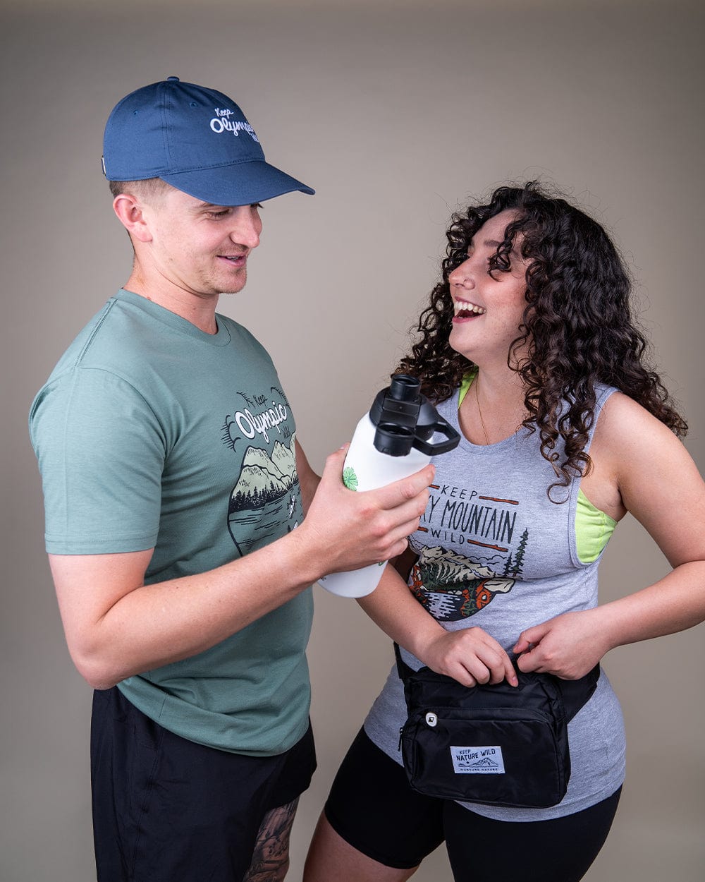 Keep Nature Wild Tee Keep Olympic Wild Unisex Tee | Sage