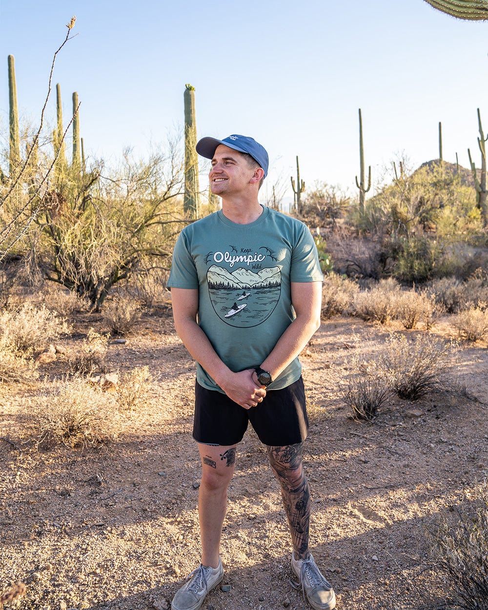 Keep Nature Wild Tee Keep Olympic Wild Unisex Tee | Sage