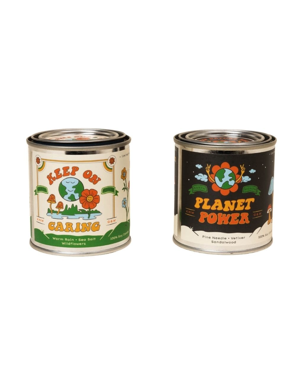 Keep Nature Wild Home Limited Edition: 2x 8oz Earth Month Candle Bundle