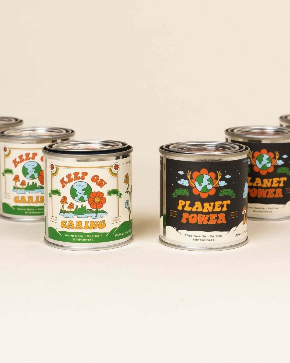 Keep Nature Wild Home Limited Edition: 2x 8oz Earth Month Candle Bundle