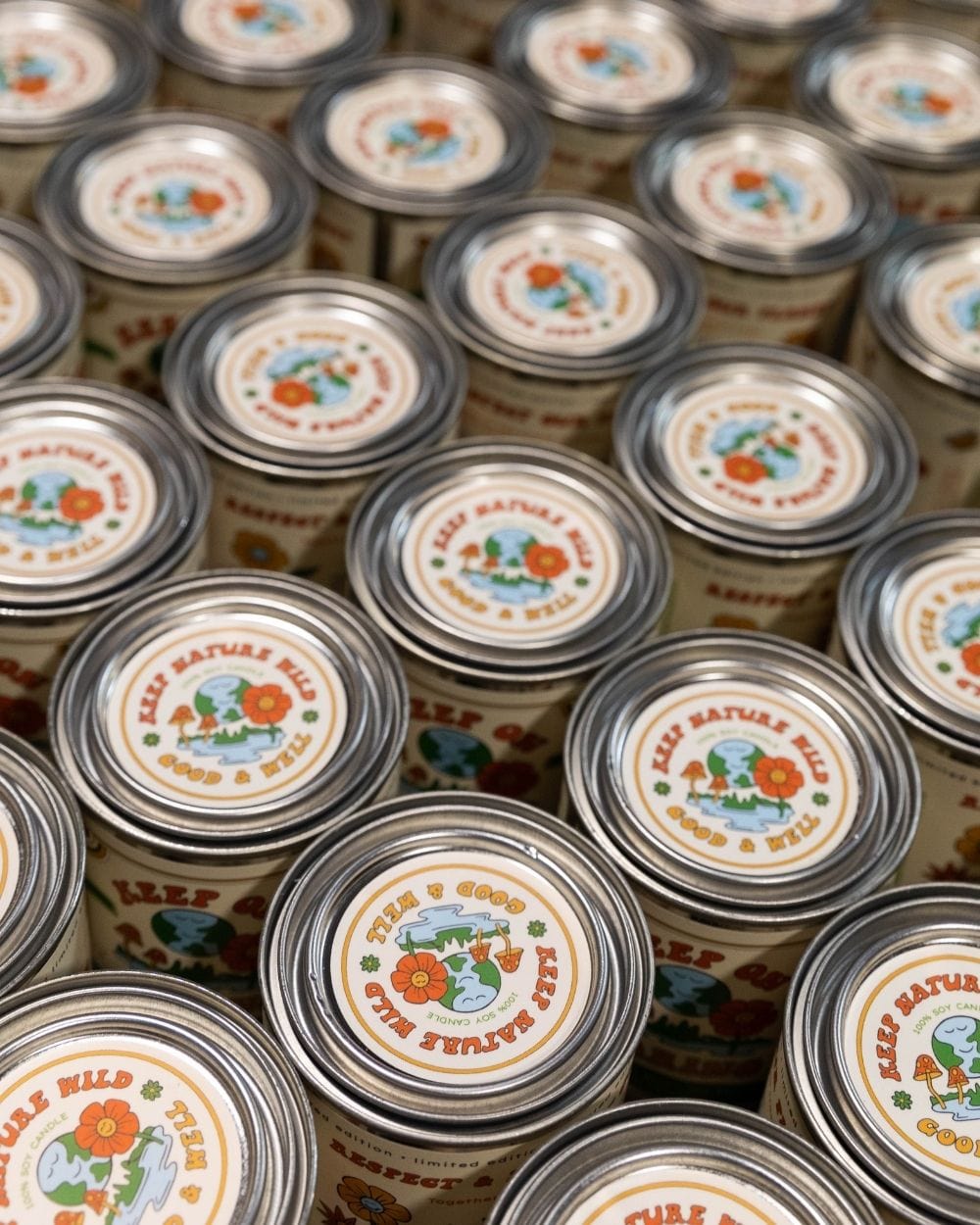 Keep Nature Wild Home Limited Edition: 2x 8oz Earth Month Candle Bundle