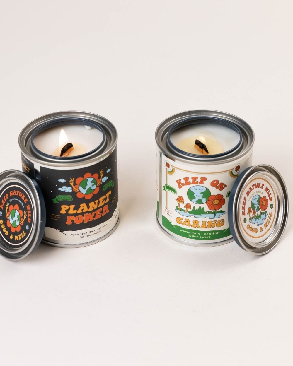 Keep Nature Wild Home Limited Edition: 2x 8oz Earth Month Candle Bundle