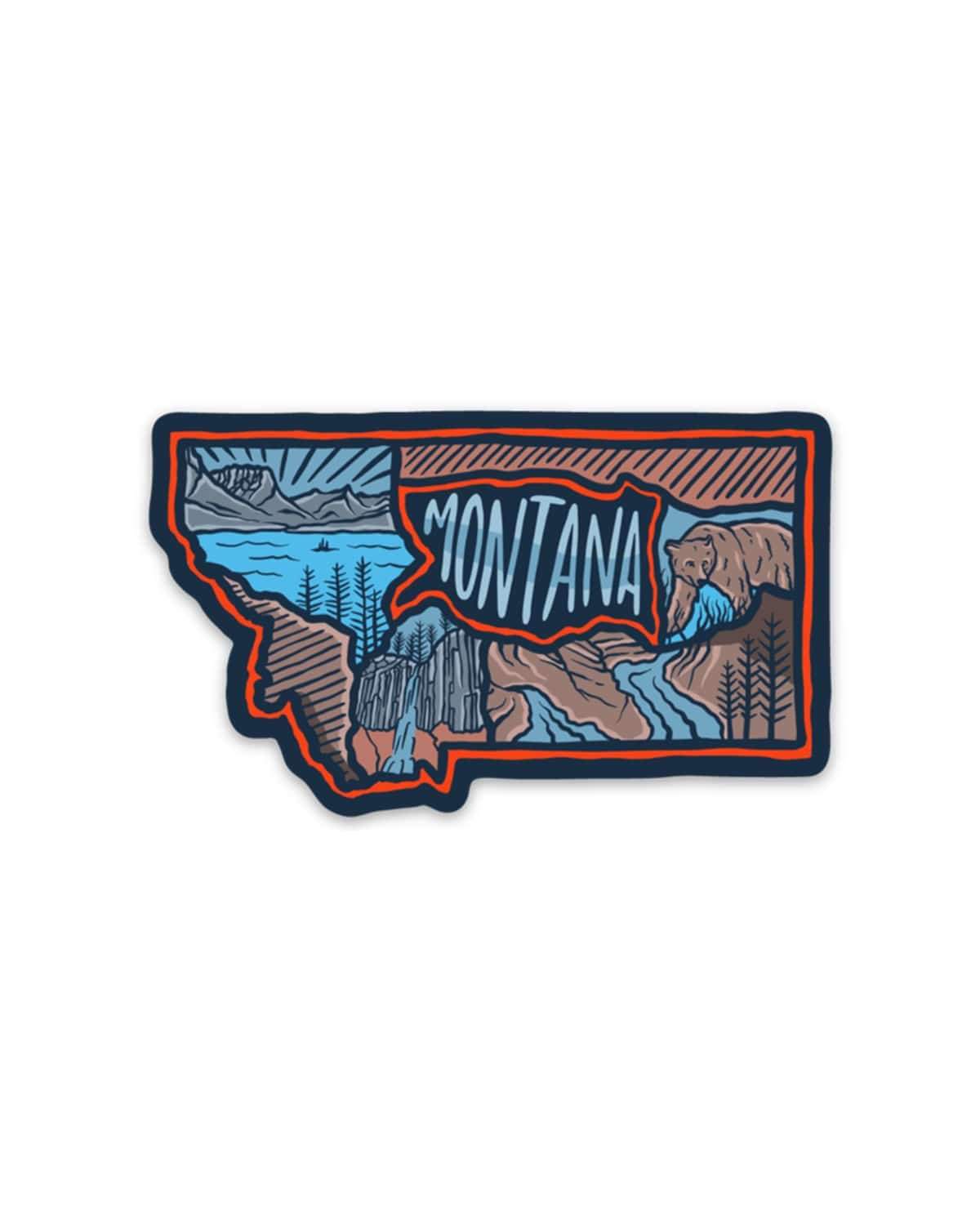 Montana Love | Sticker - Keep Nature Wild
