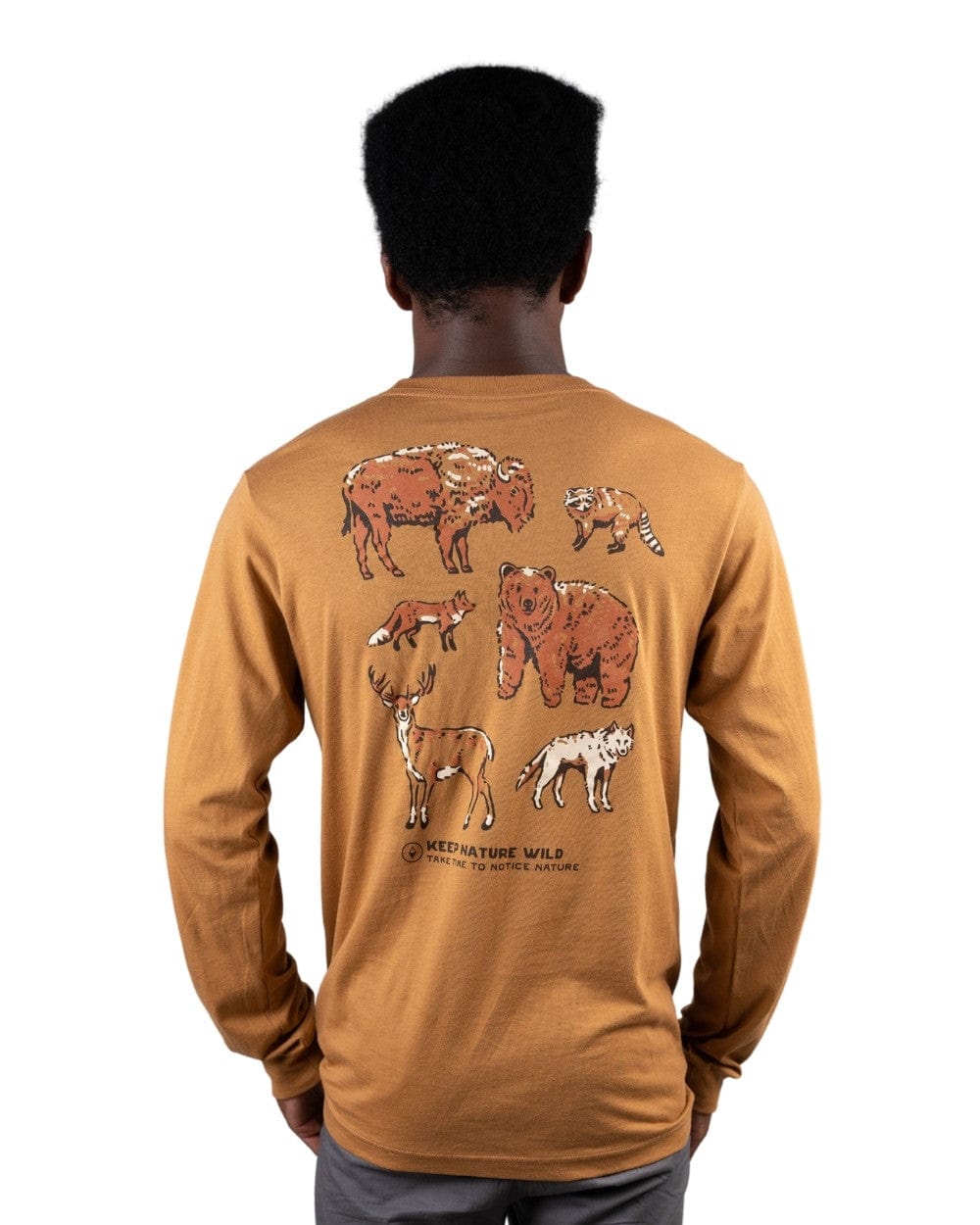 Keep Nature Wild Long Sleeve Nature Study Wildlife Unisex Long Sleeve | Ochre