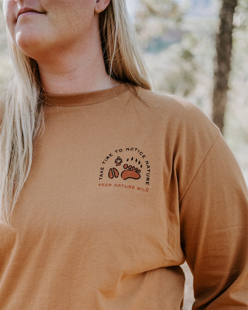 Keep Nature Wild Long Sleeve Nature Study Wildlife Unisex Long Sleeve | Ochre
