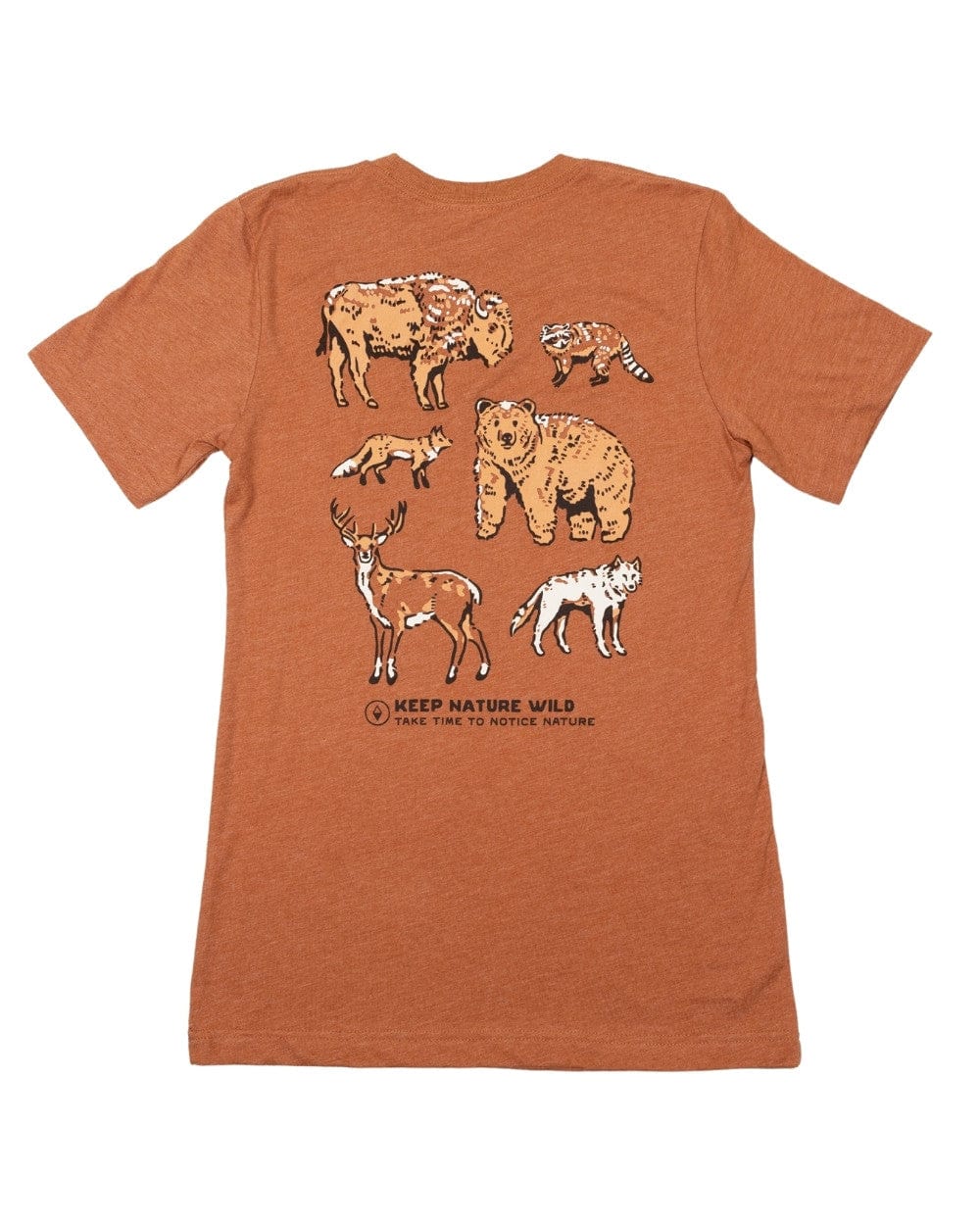 Keep Nature Wild Tee Nature Study Wildlife Unisex Tee | Heather Autumn
