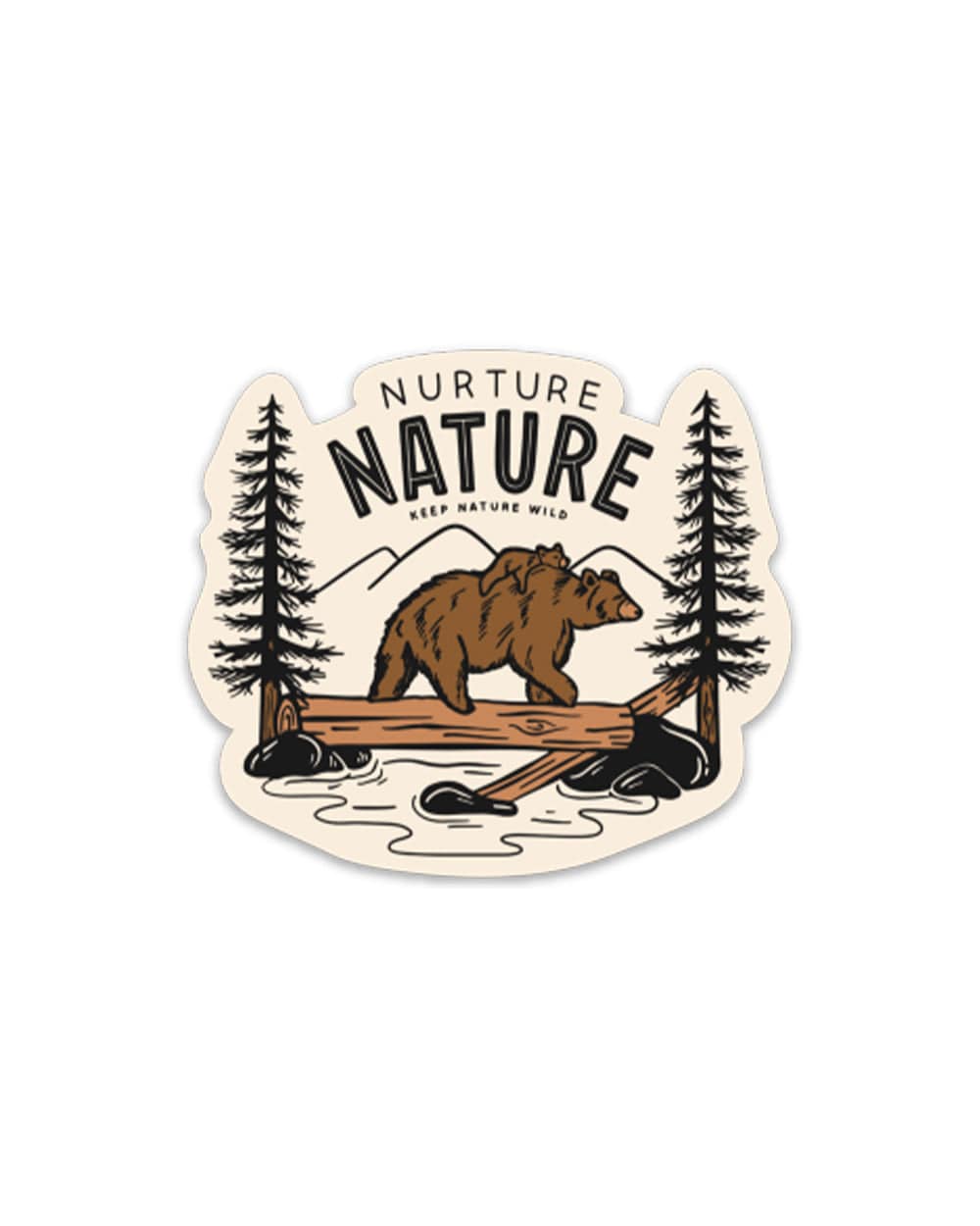 Keep Nature Wild Sticker Nurture | Sticker