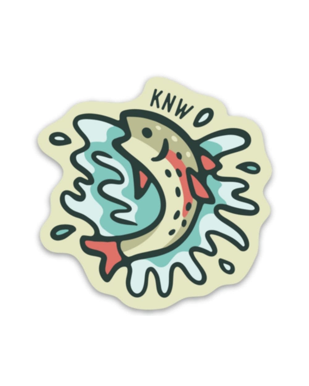Keep Nature Wild Sticker Rainbow Trout | Sticker