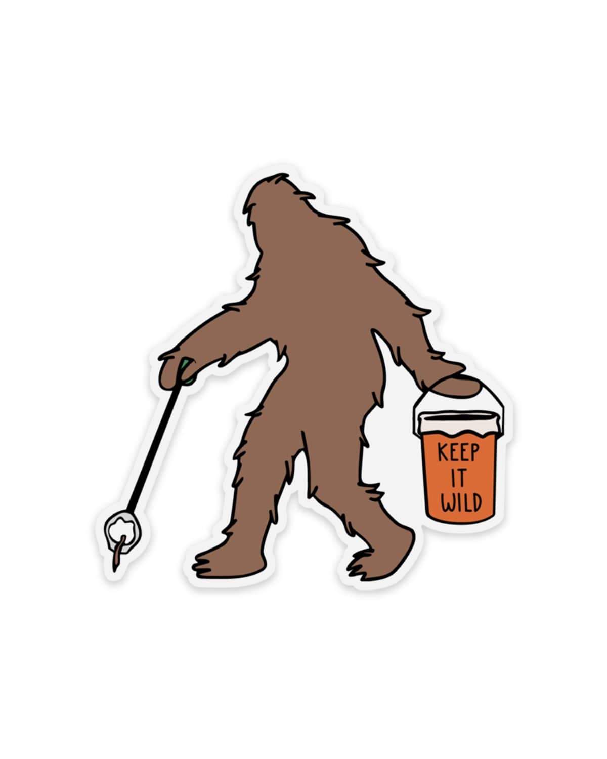 Sasquatch | Sticker - Keep Nature Wild