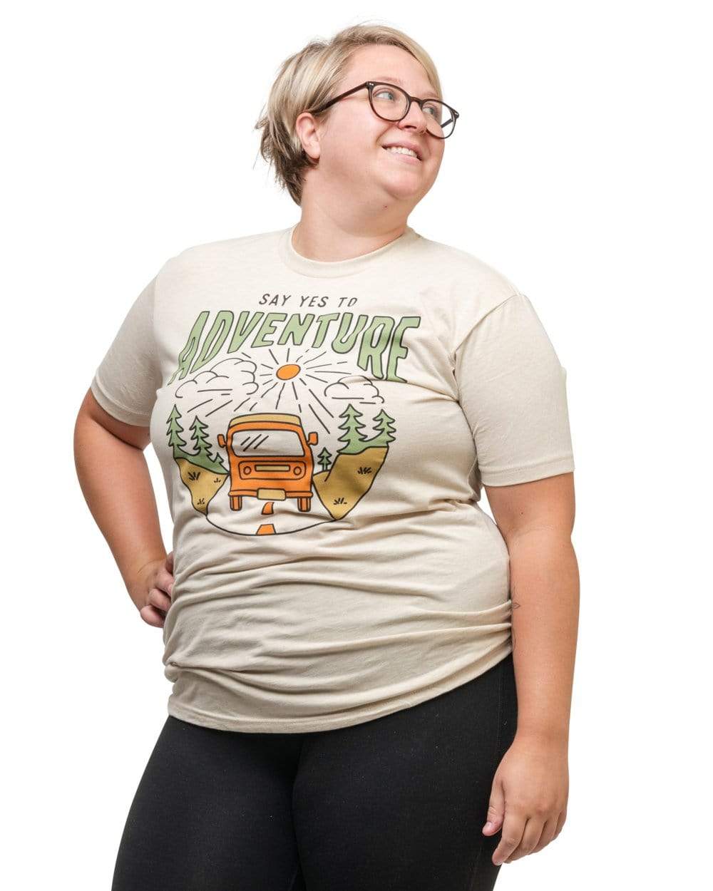 Keep Nature Wild Tee Say Yes to Adventure Unisex Tee | Cream