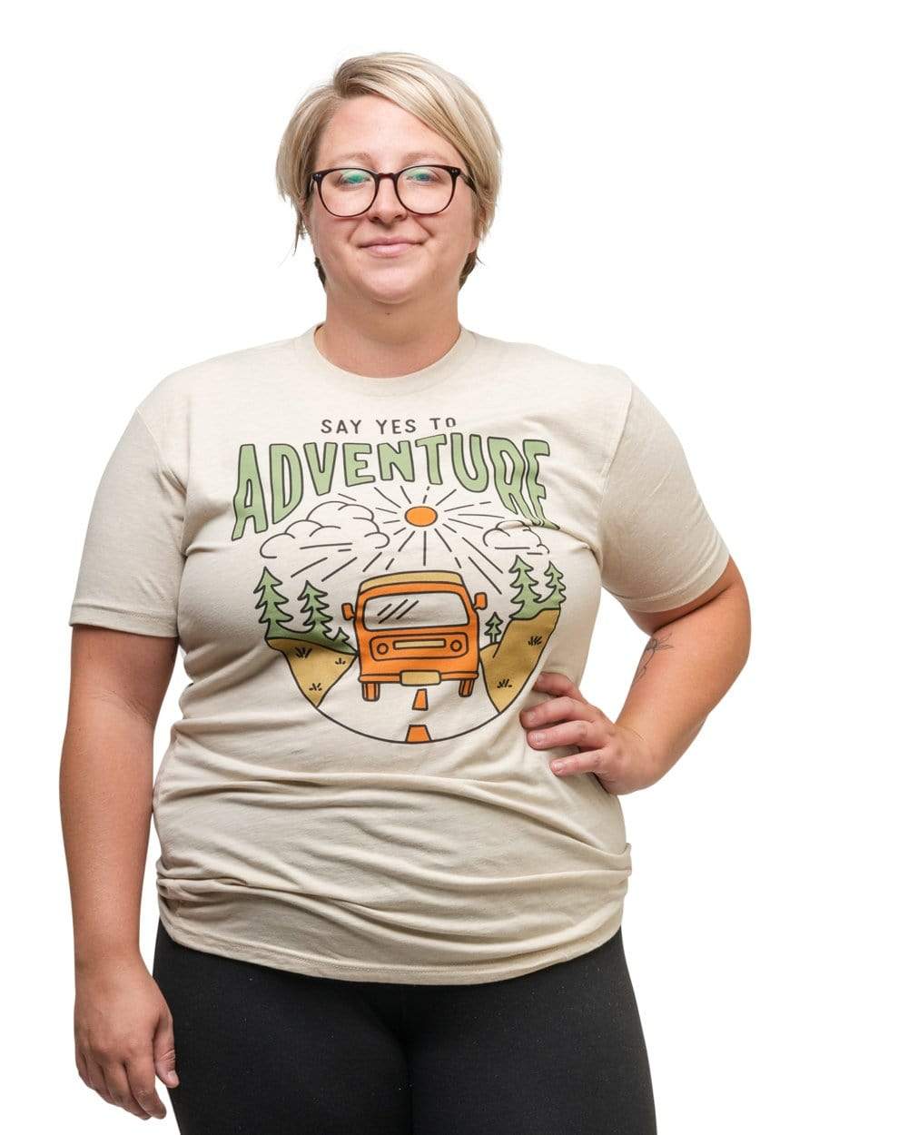 Keep Nature Wild Tee Say Yes to Adventure Unisex Tee | Cream