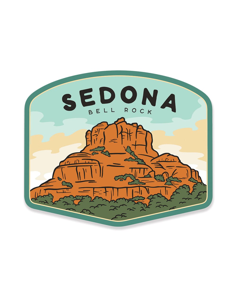 Keep Nature Wild Sticker Sedona Bell Rock | Sticker