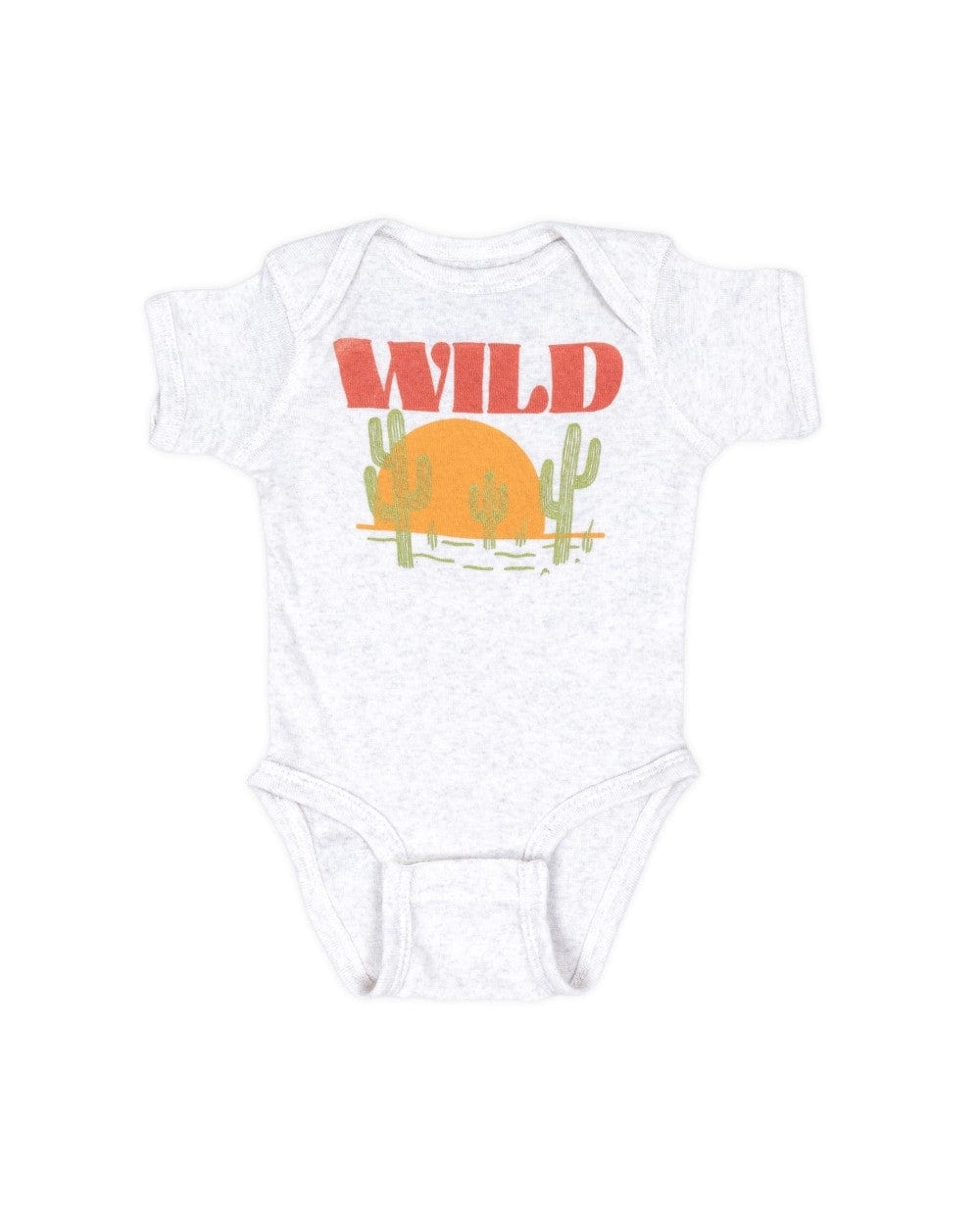 Keep Nature Wild Kids 6M Sunset Chaser Onesie | Natural Heather