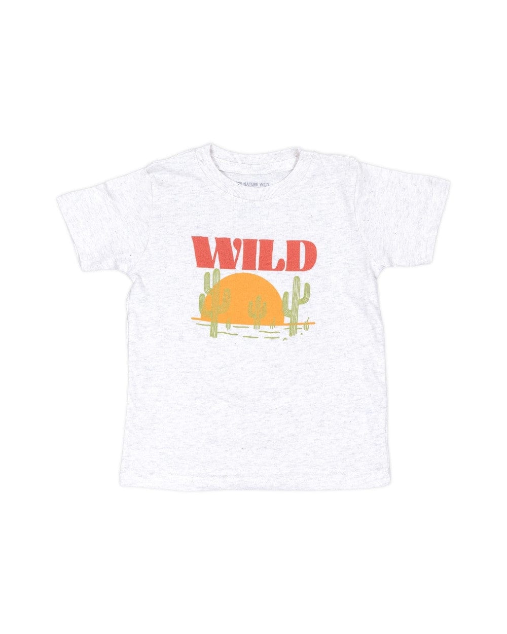 Keep Nature Wild Kids Sunset Chaser Toddler Tee | Natural Heather