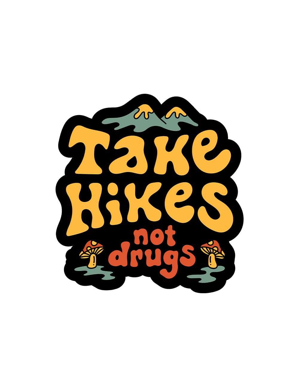 Take Hikes | Sticker