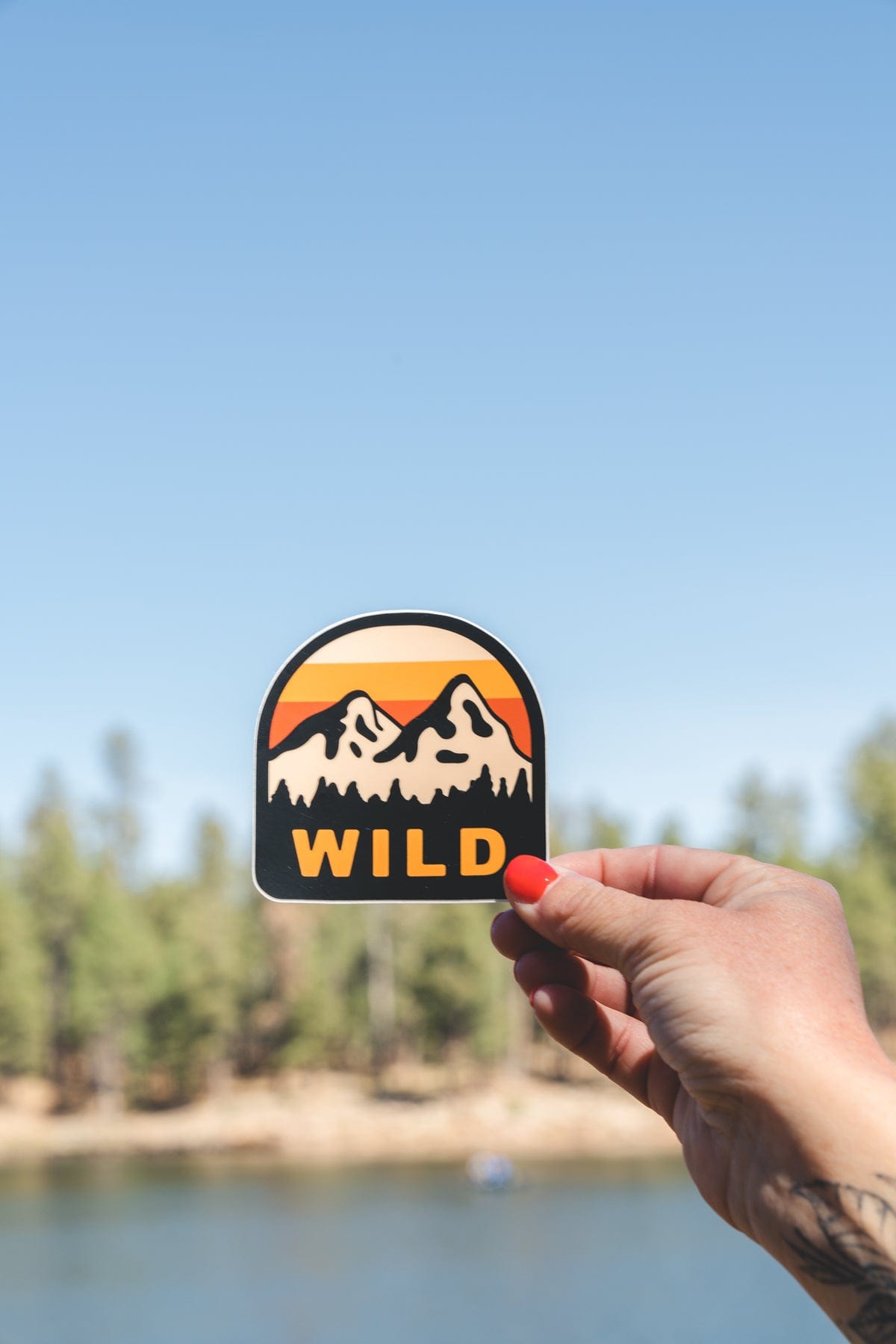 Keep Nature Wild Sticker Twin Peaks | Sticker