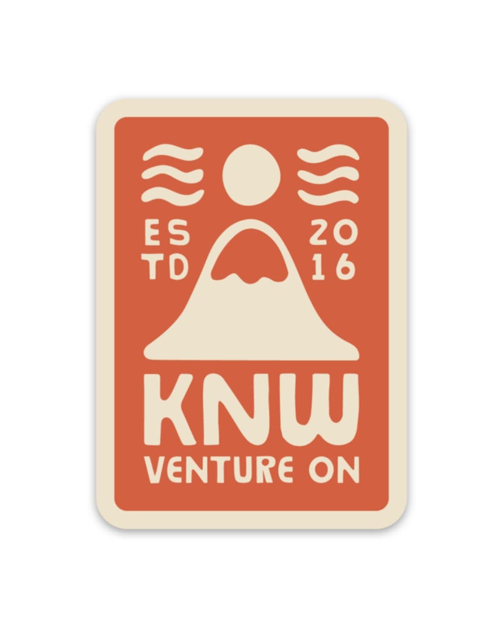 Keep Nature Wild Sticker Venture On Windy Peak | Sticker
