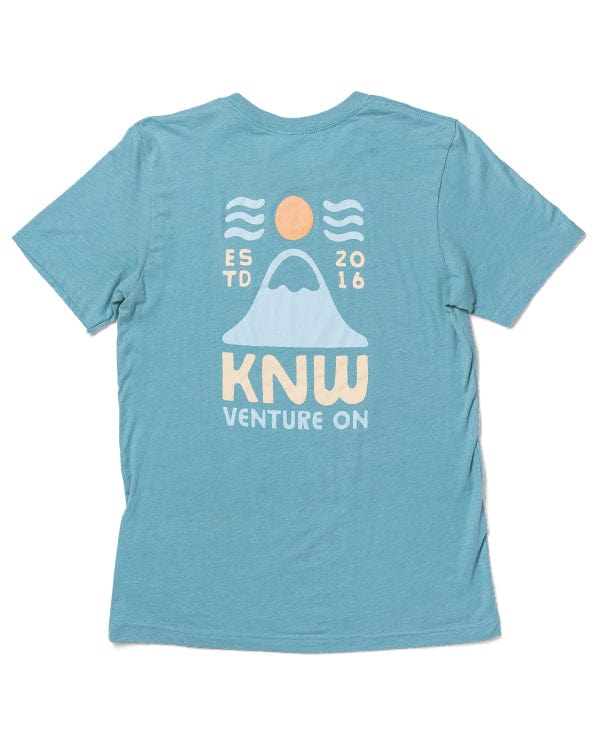 Keep Nature Wild Tee Venture On Windy Peak Unisex Tee | Cove Blue