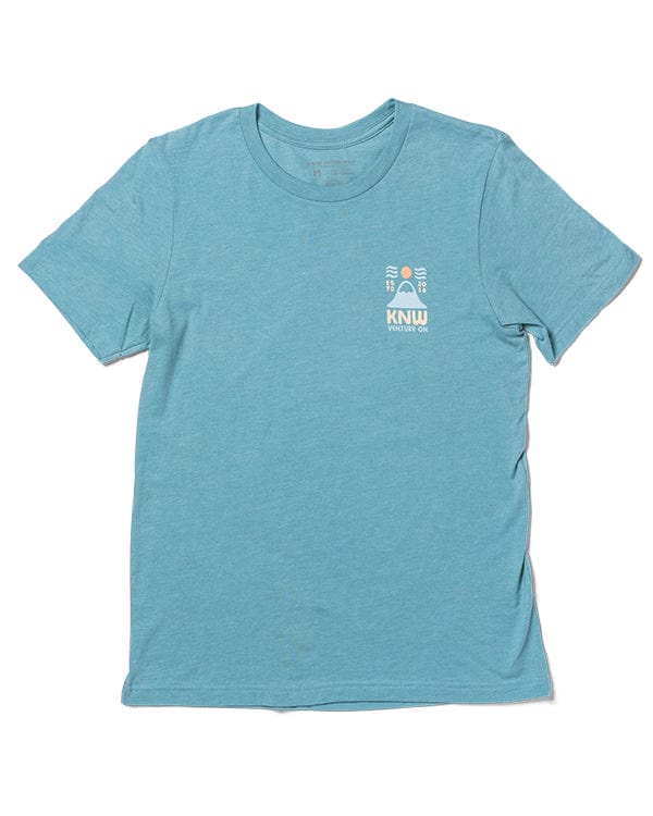 Keep Nature Wild Tee Venture On Windy Peak Unisex Tee | Cove Blue