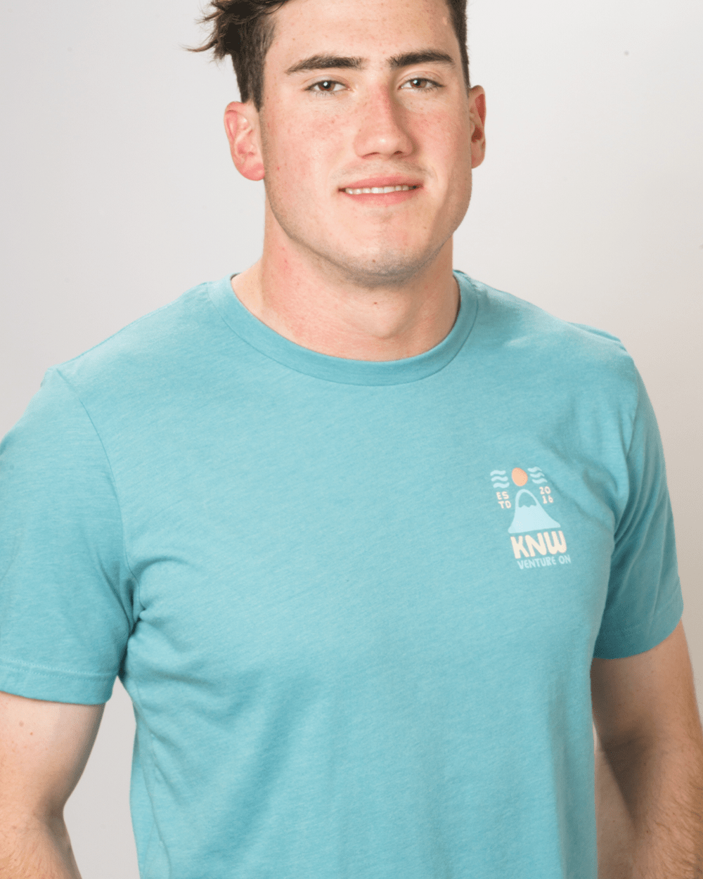 Keep Nature Wild Tee Venture On Windy Peak Unisex Tee | Cove Blue