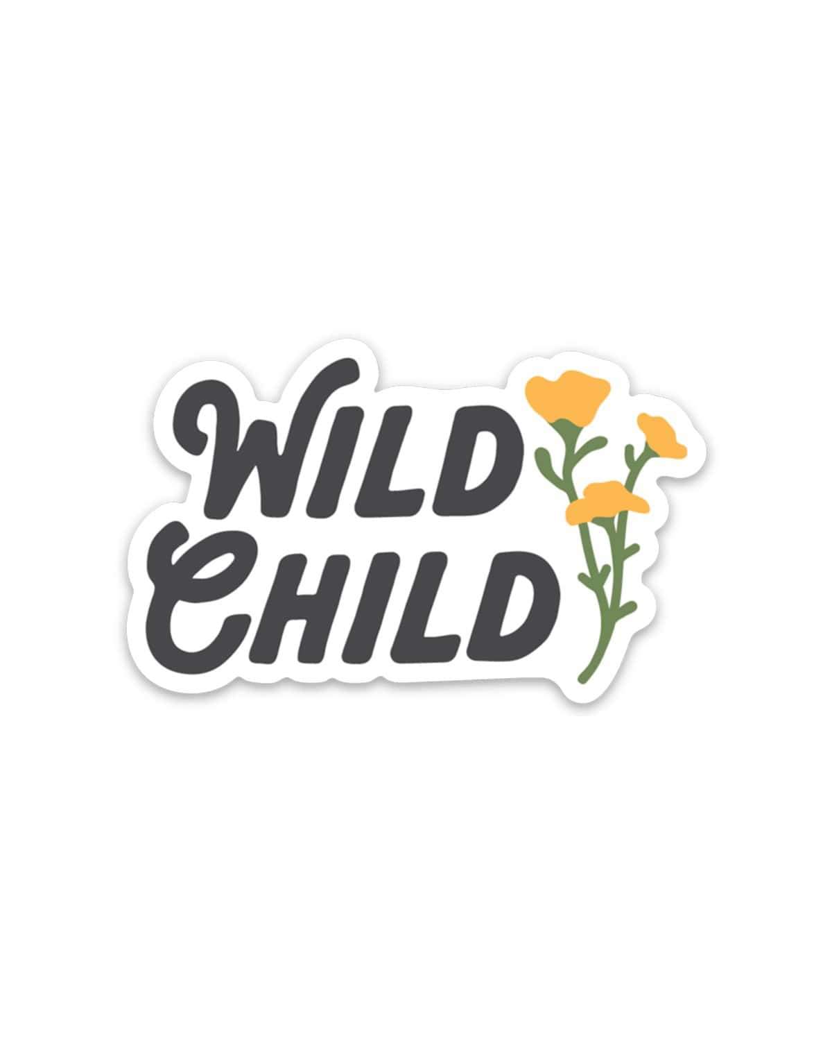 Wild Child | Sticker - Keep Nature Wild